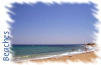 Beaches - Map of Chios
